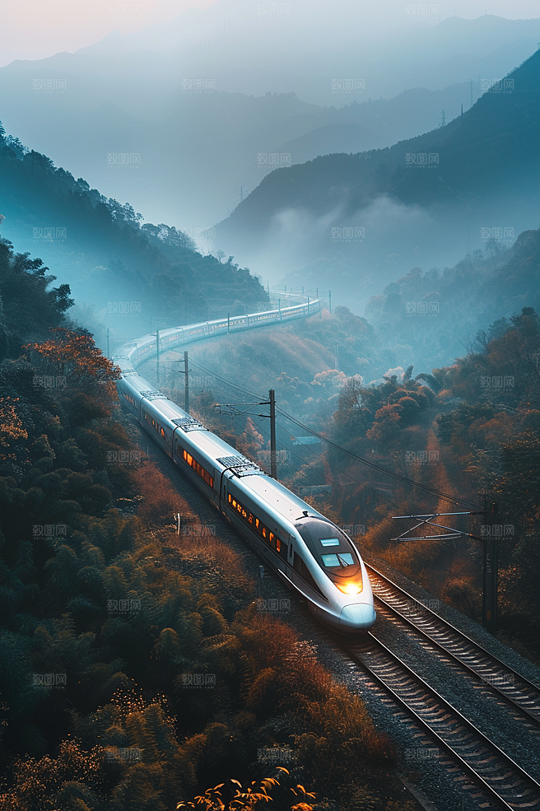 火车旅游户外素材