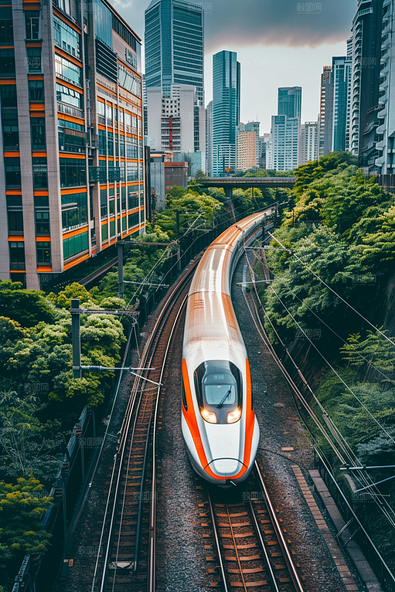 火车户外轨道交通素材