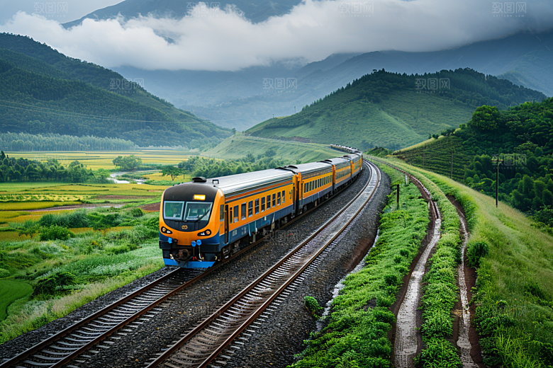 火车旅游高清素材