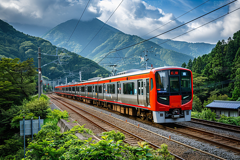 火车户外铁路素材