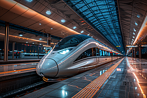 火车旅行户外素材