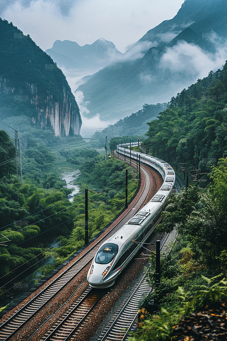火车旅行铁路素材