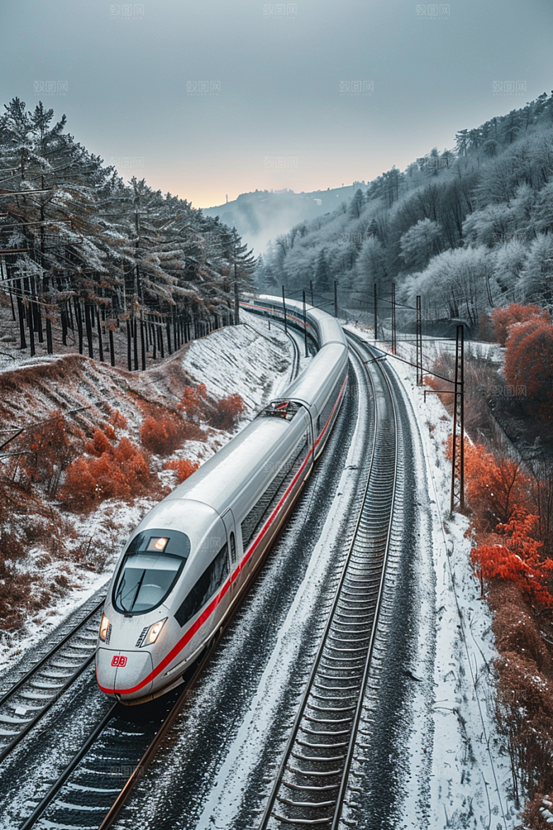 火车铁路旅行素材