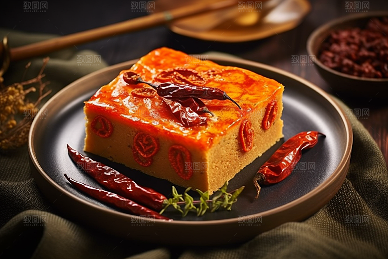 火锅底料重庆美味摄影图