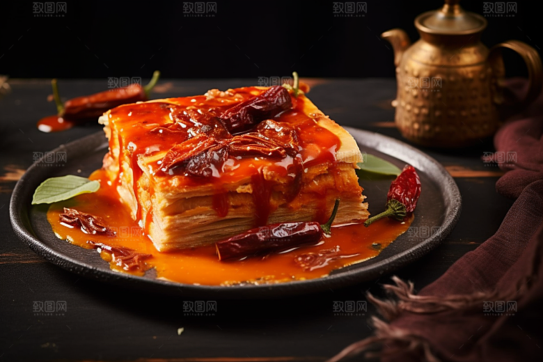 火锅底料美味高清摄影图