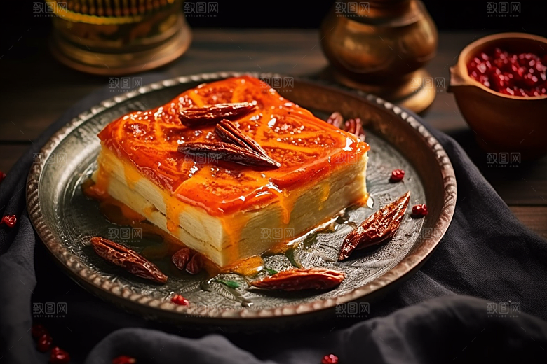 火锅底料美食麻辣底料摄影图