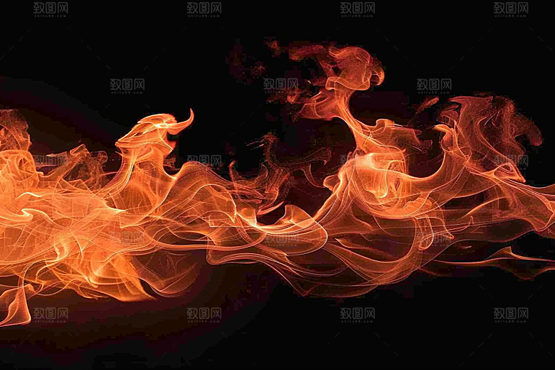 熊熊火焰火苗火光素材