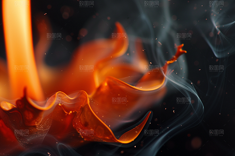 熊熊火焰烈火高清素材