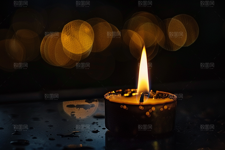 熊熊火焰特写高清素材