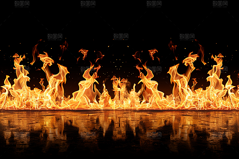 熊熊火焰高清火苗素材