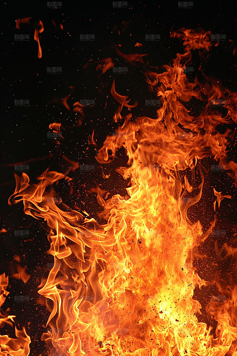 熊熊火焰高清火苗素材