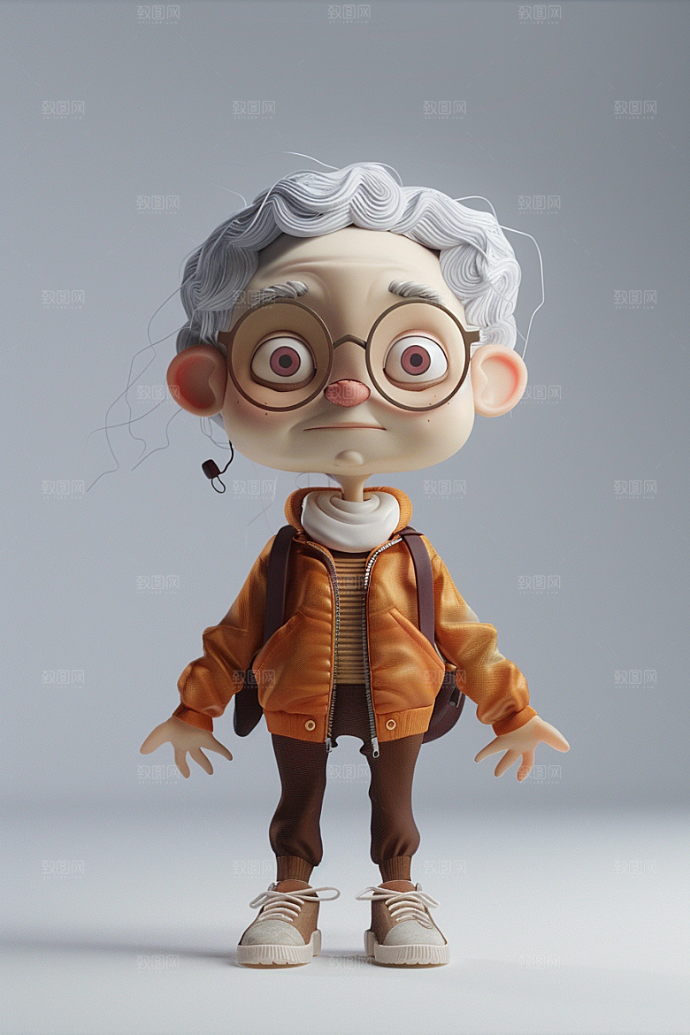 时尚潮玩IP3D模型