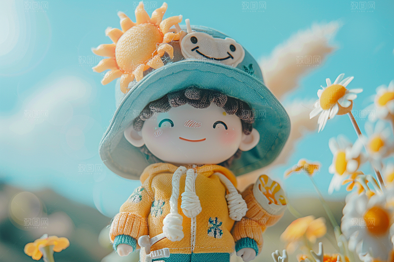 时尚潮玩卡通C4D模型