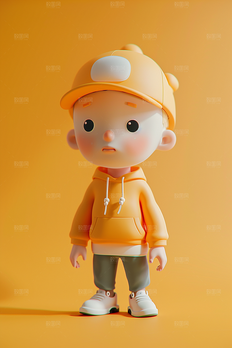 IP形象玩偶高清模型