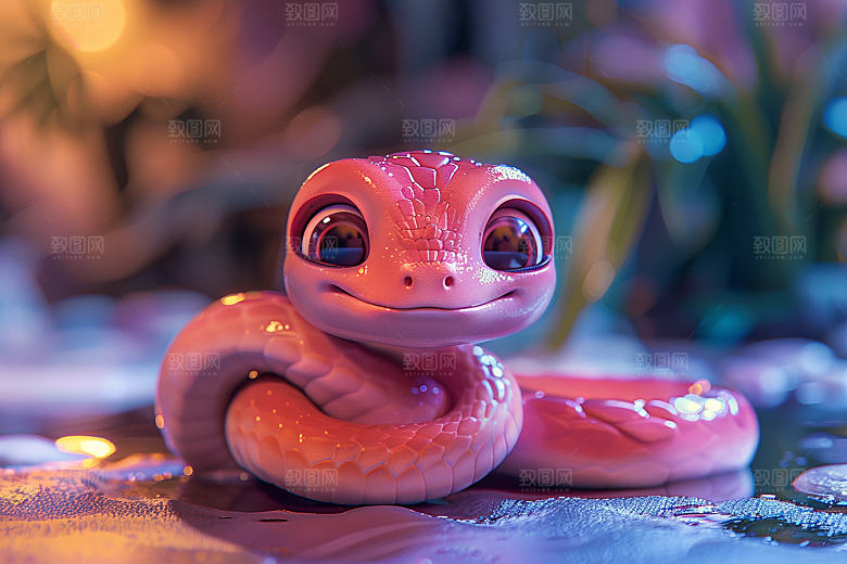 IP形象3D流行元素模型