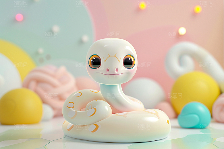 IP形象3D彩色模型