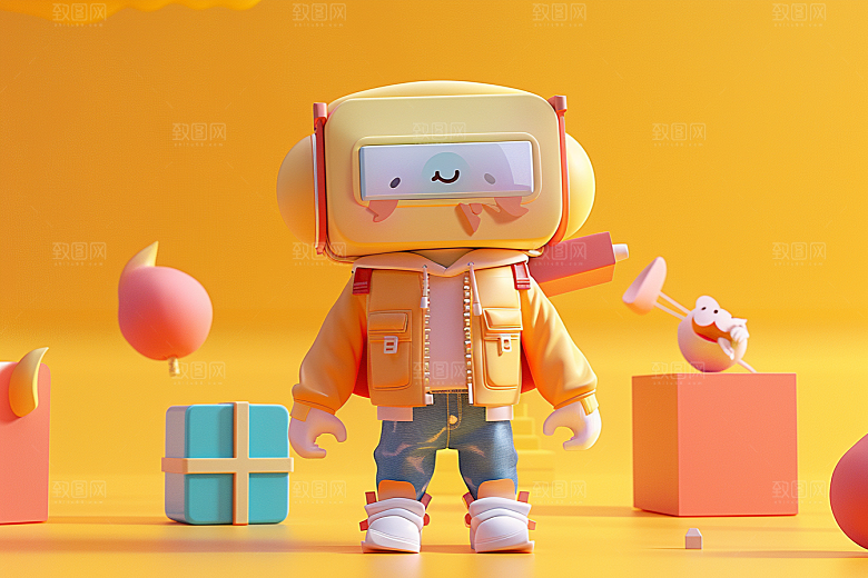IP形象3D玩偶模型