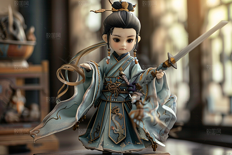 IP形象手办3D模型