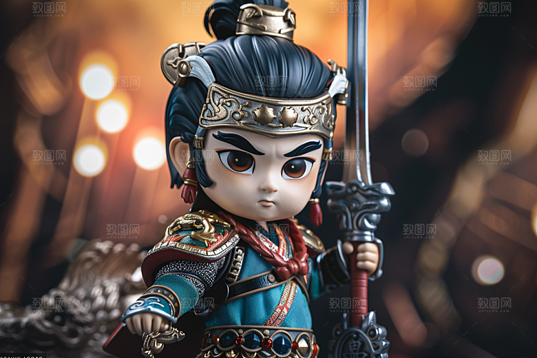 IP形象玩偶渲染模型