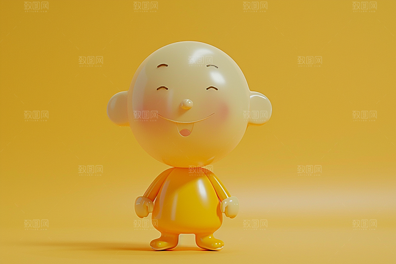 IP形象虚拟手办模型