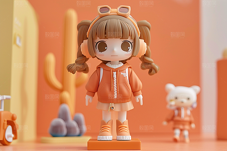 IP形象3D3D模型