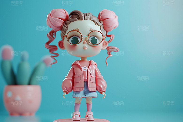 IP形象3D渲染模型