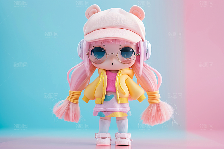 IP形象C4D3D模型