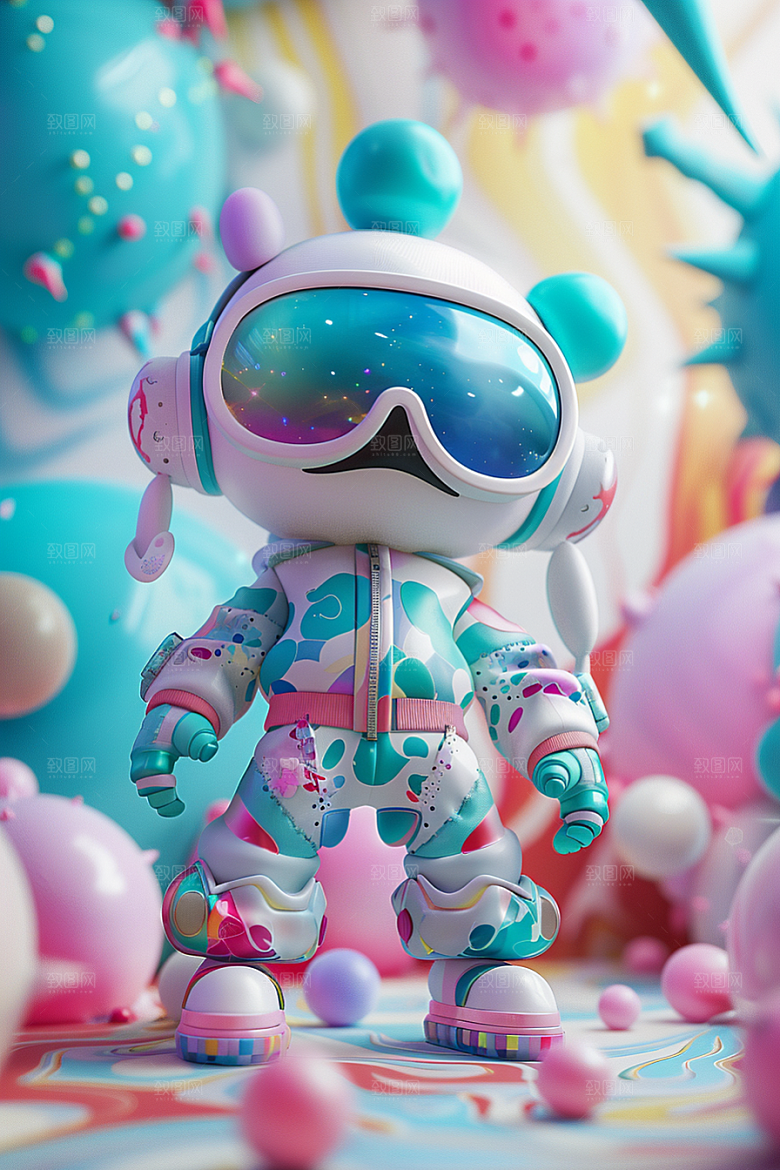 IP形象C4D3D模型