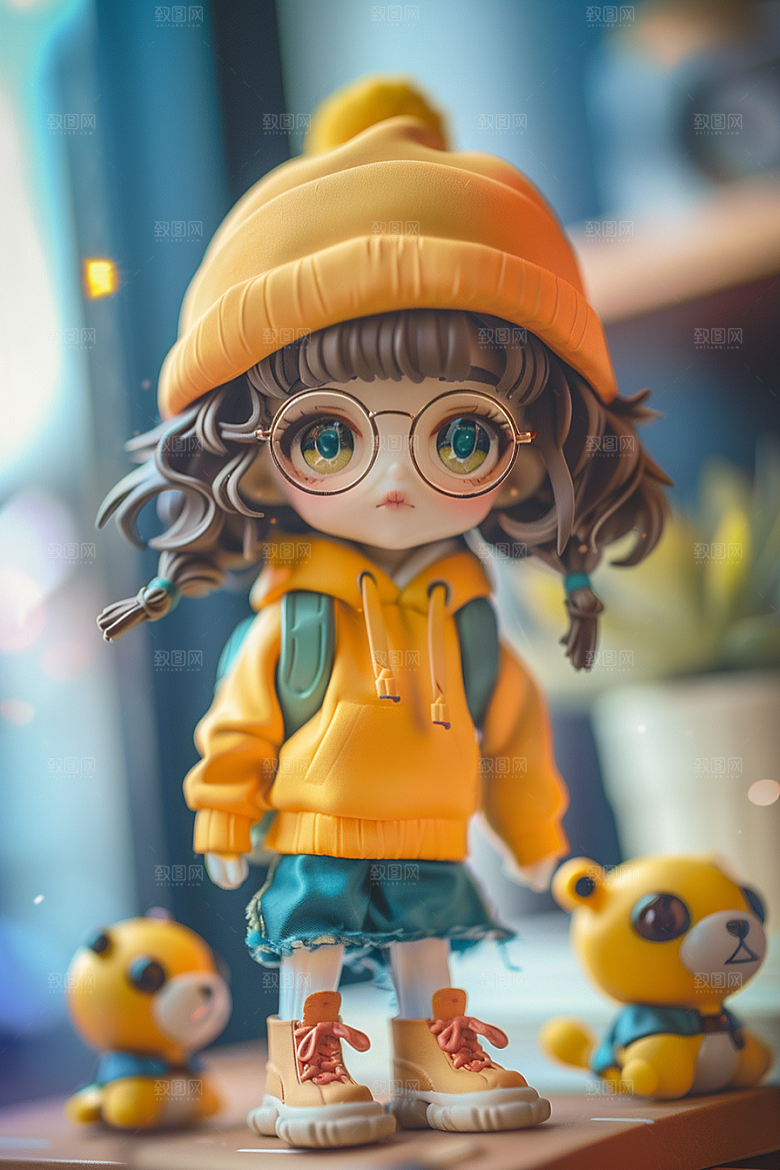 IP形象3D玩偶模型
