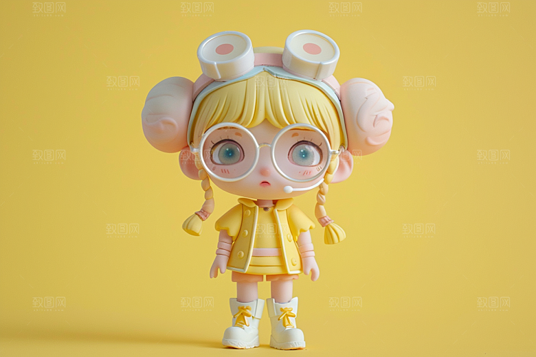 IP形象C4D3D模型
