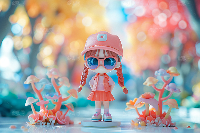IP形象卡通C4D模型