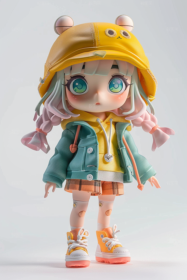 IP形象3D玩偶模型