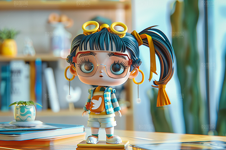 IP形象3D彩色模型