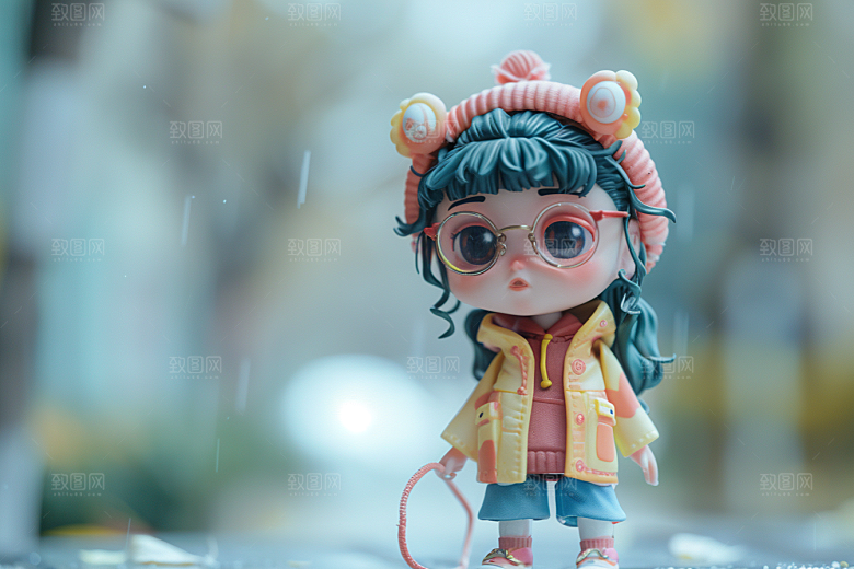 IP形象设计3D模型