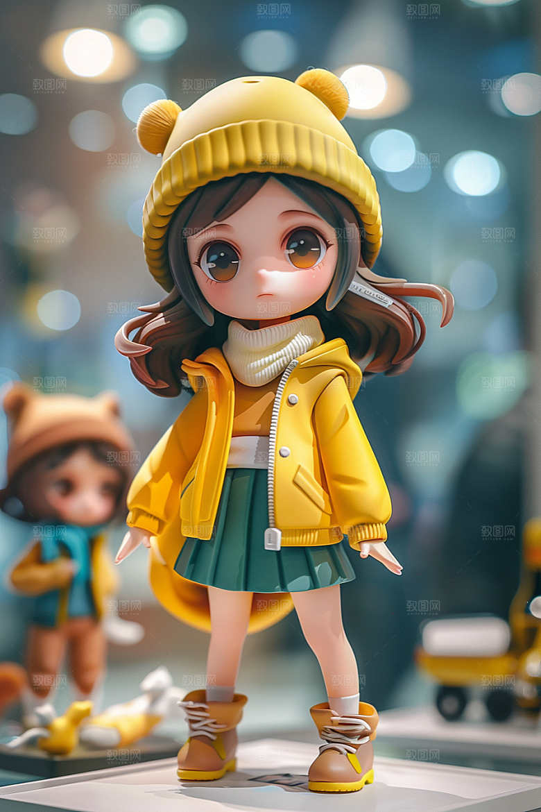 IP形象虚拟3D模型