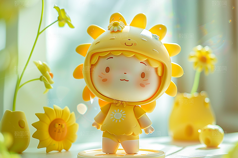 IP形象C4D手办模型
