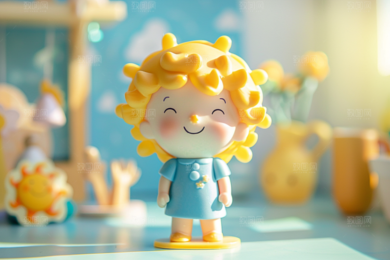 IP形象卡通C4D模型