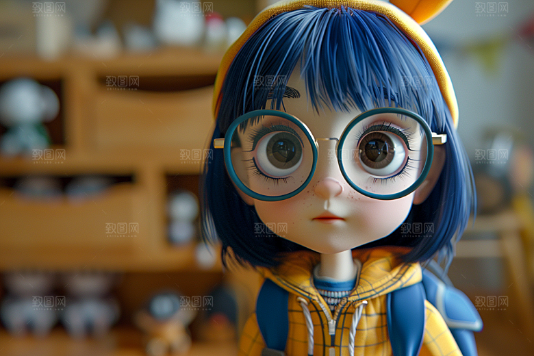 IP形象设计3D模型