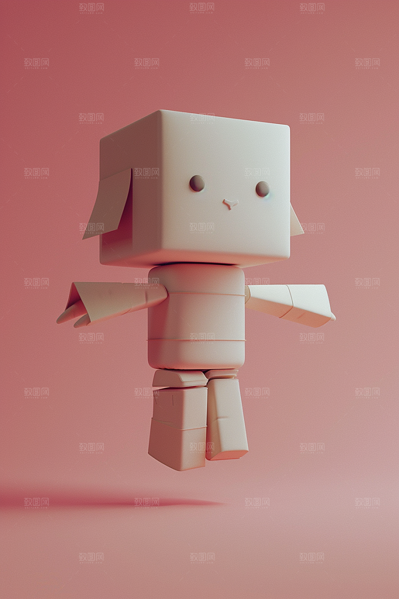IP形象虚拟C4D模型