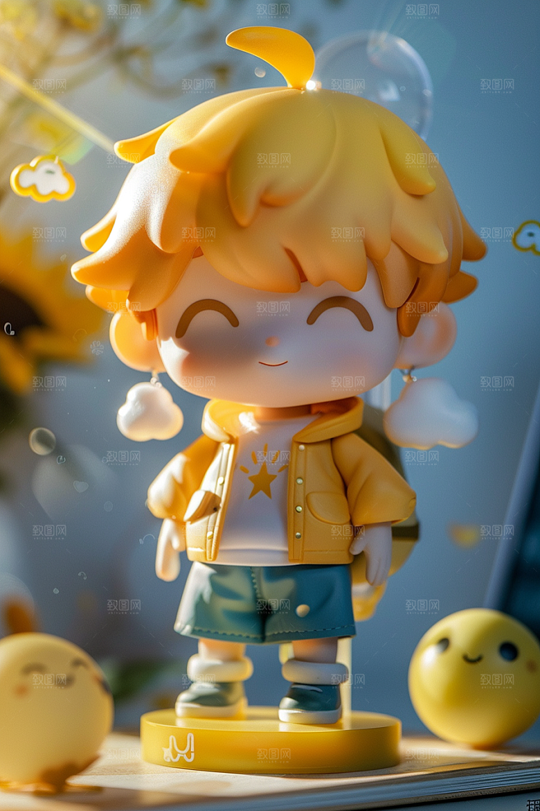 IP形象流行元素C4D模型