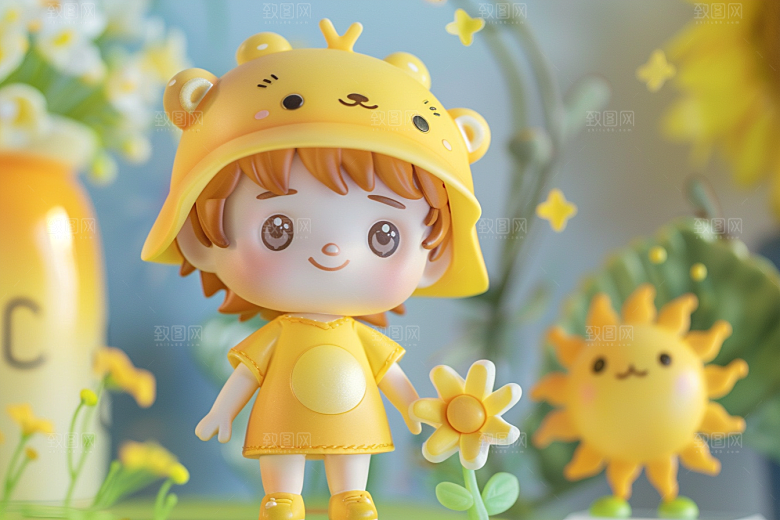 IP形象C4D玩偶模型