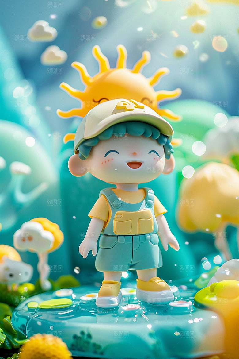 IP形象C4D渲染模型
