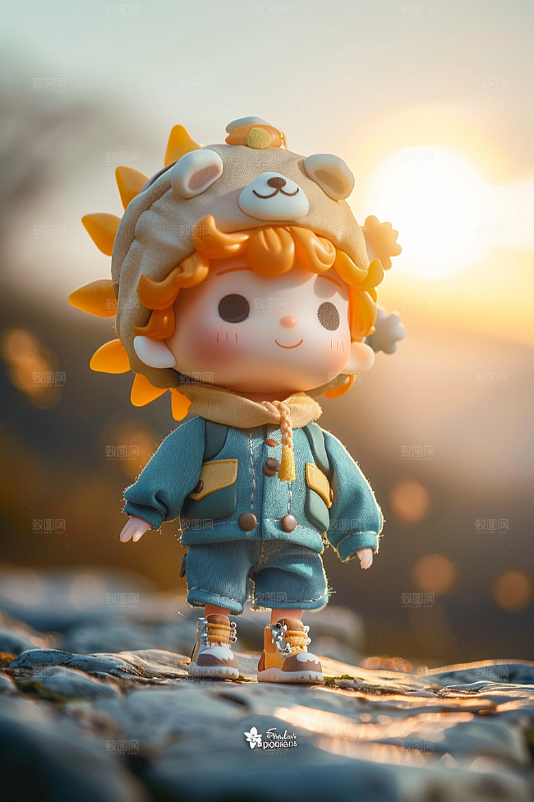 IP形象卡通C4D模型