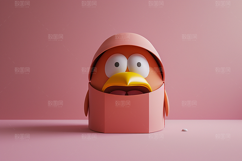 IP形象卡通3D模型