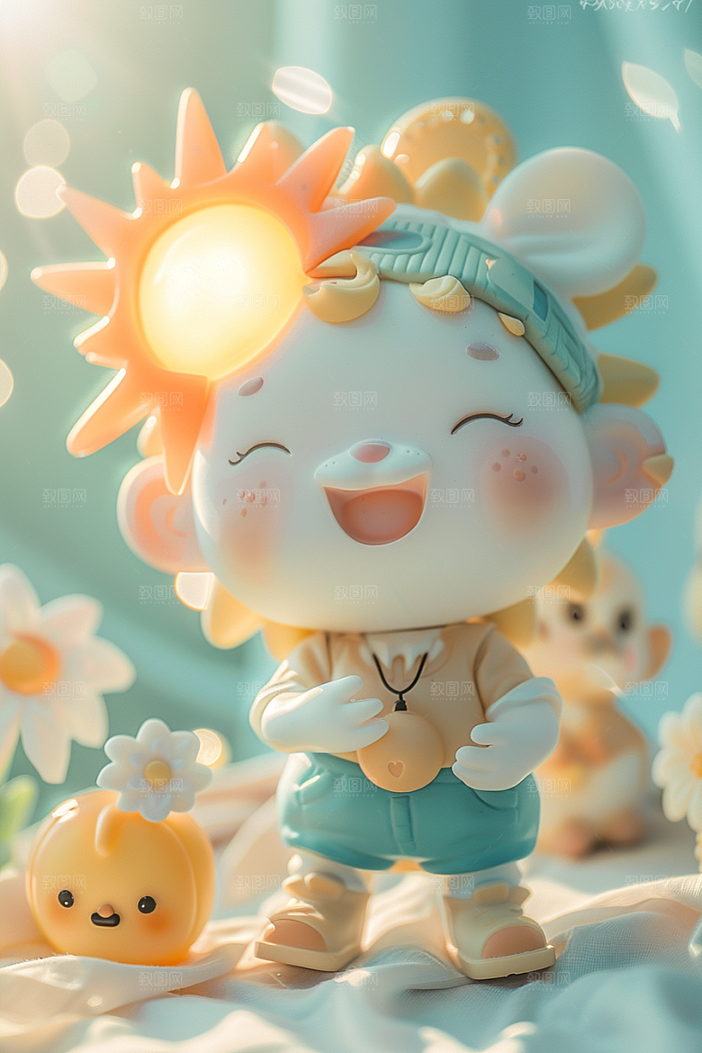 IP形象虚拟C4D模型