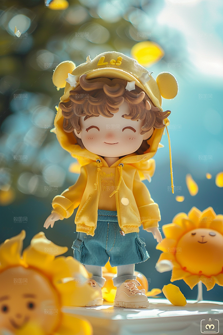 IP形象C4D玩偶模型