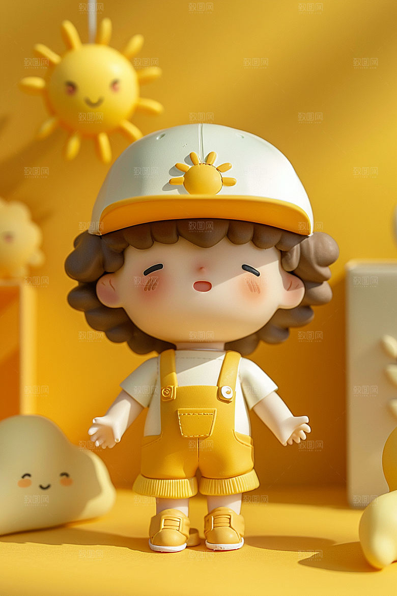 IP形象3D玩偶模型