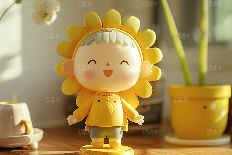 IP形象C4D手办模型
