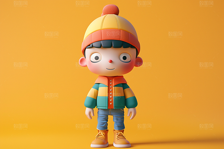 IP形象设计3D模型