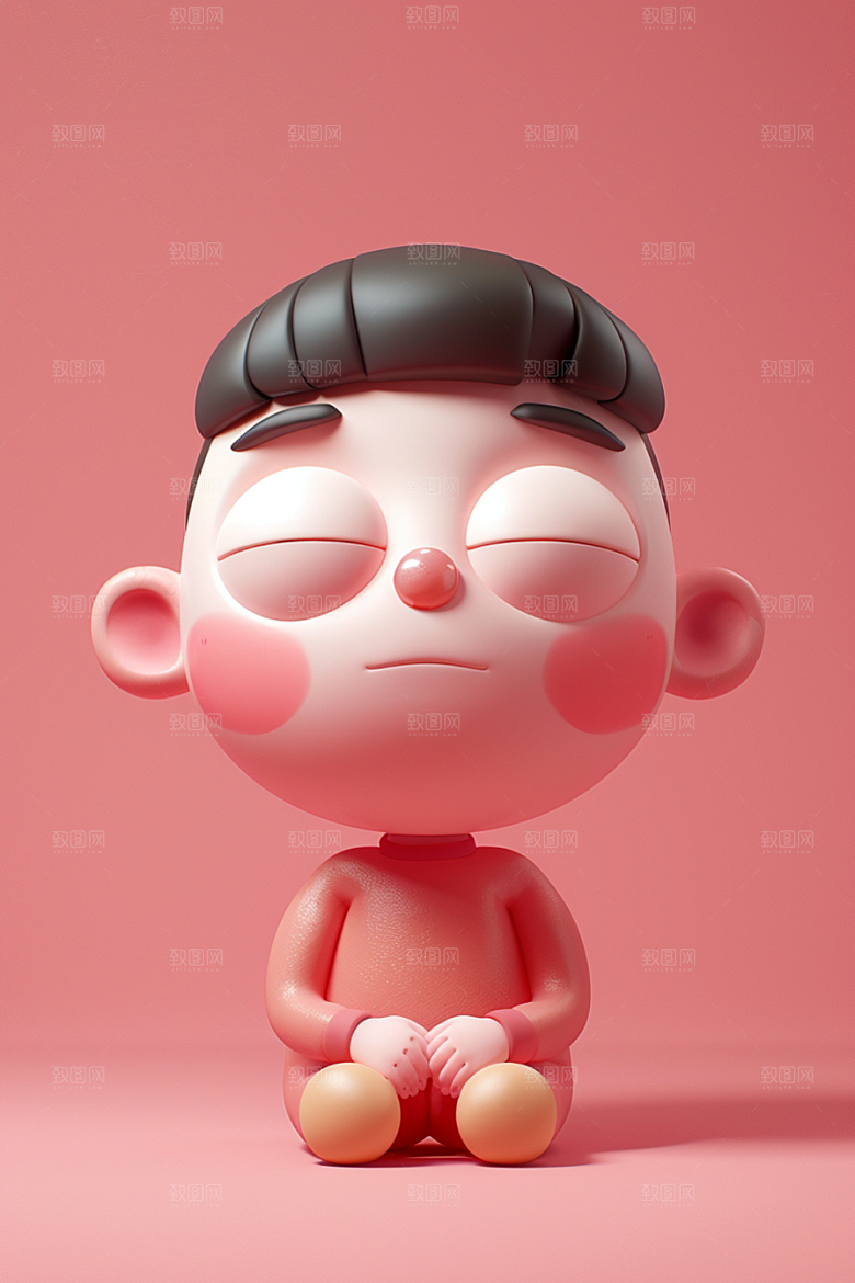 IP形象手办3D模型